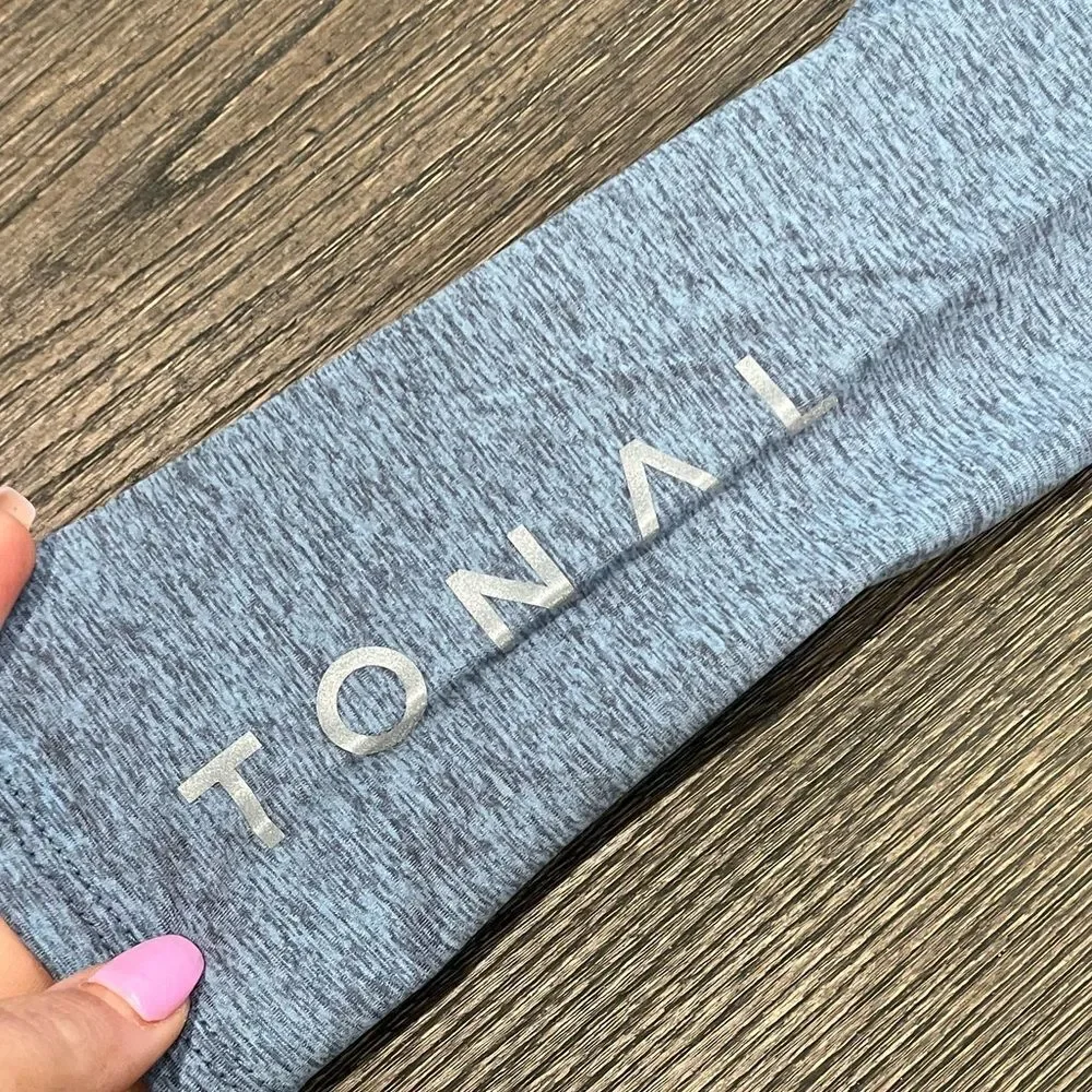 NWT Tonal Onzie Luxe Leggings Heathered Blue Size XS